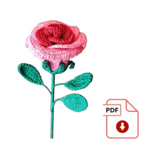Patrón Rosa eterna