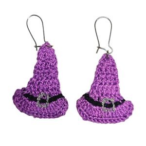 Aretes "Gorrito de Bruja"