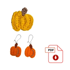 Patrón aplique calabaza